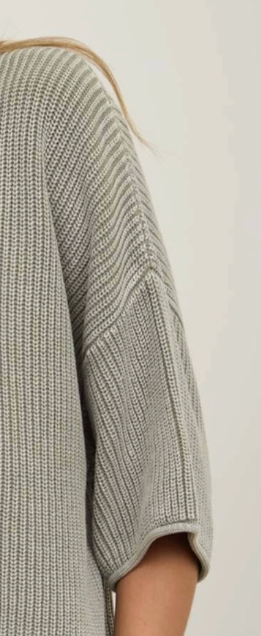 Vintage Wash Cardi Sweater OLIVE