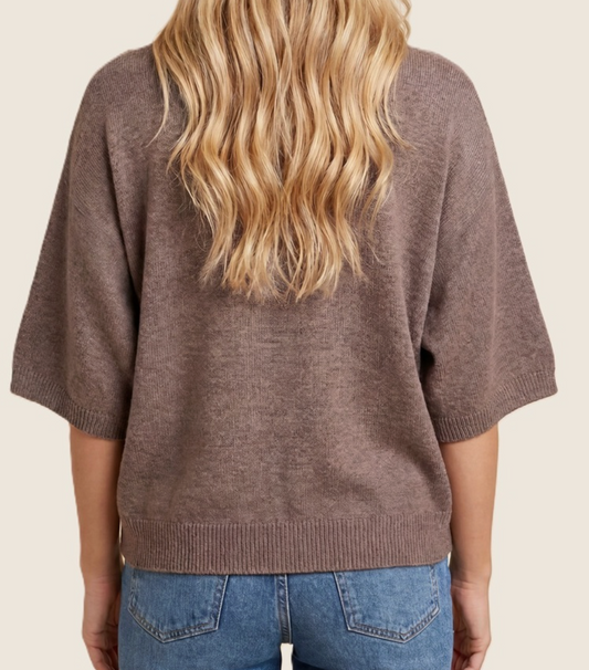 Just Right Sweater MOCHA