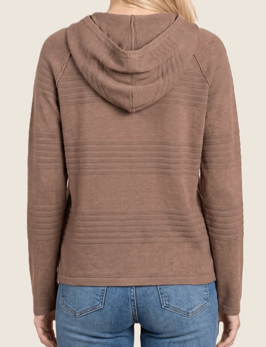 Nothing But Cozy Hoodie MOCHA
