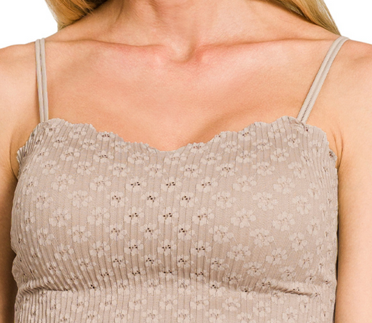 Pretty Little Layers Bralette MOCHA