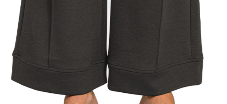 Comfort Club Wide Leg 27" BLACK