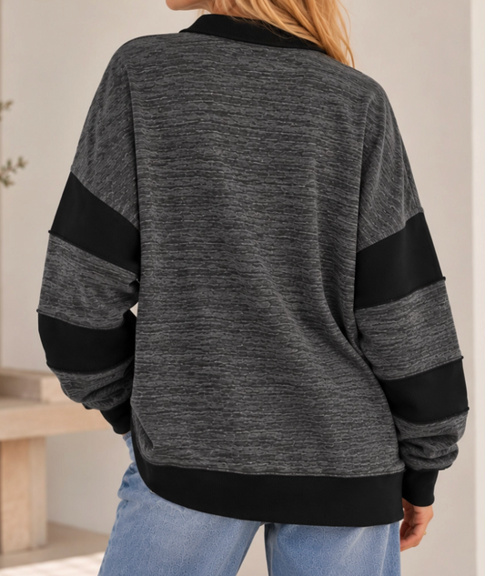 Simply Refined Pullover BLACK