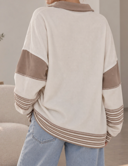 Unhurried Days Pullover MOCHA