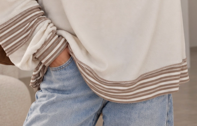 Unhurried Days Pullover MOCHA