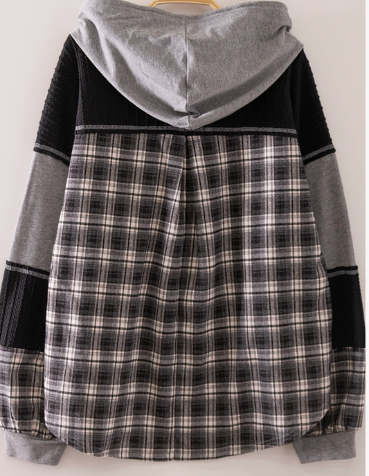 Cozy Connection Hoodie BLACK