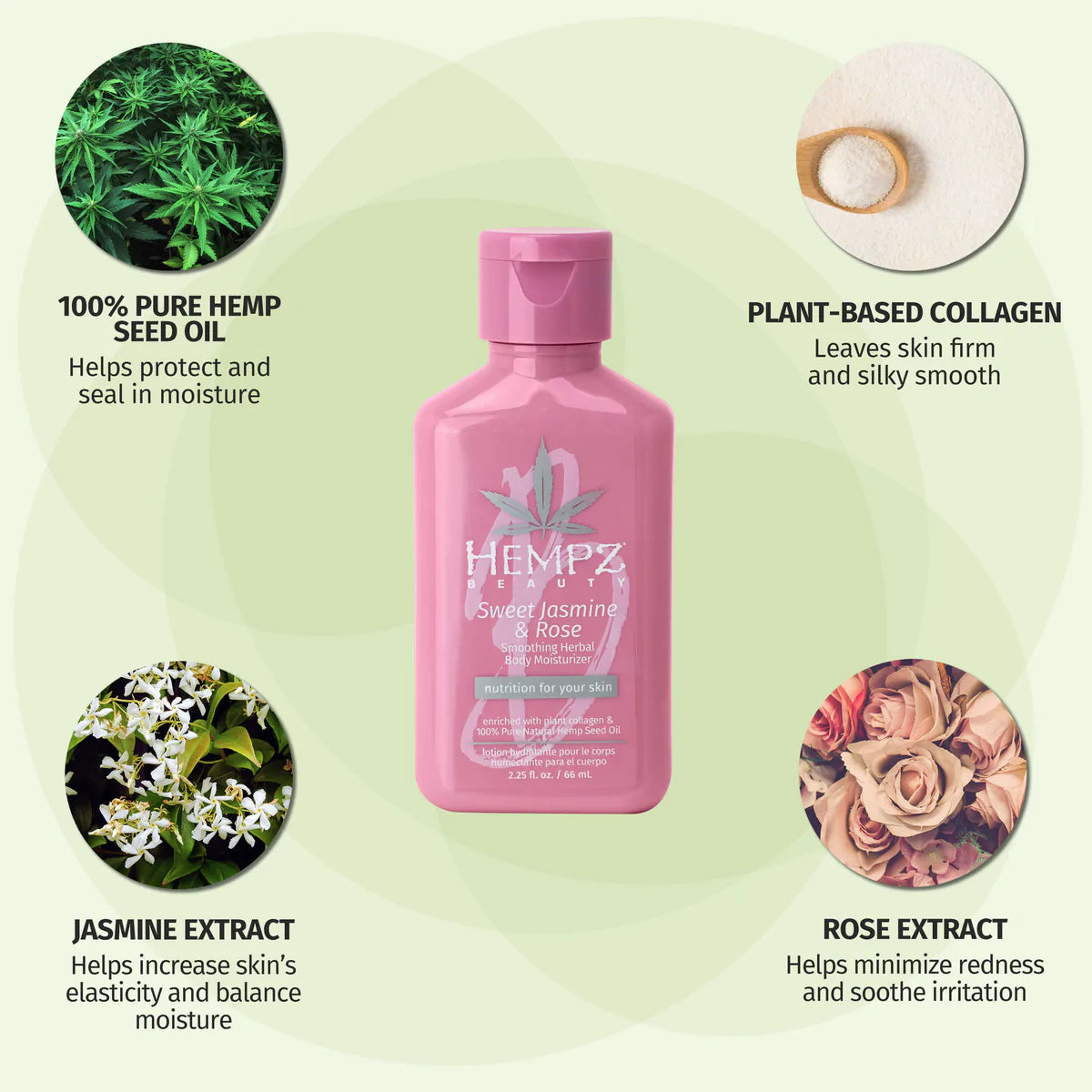HEMPZ Sweet Jasmine & Rose 2.25oz