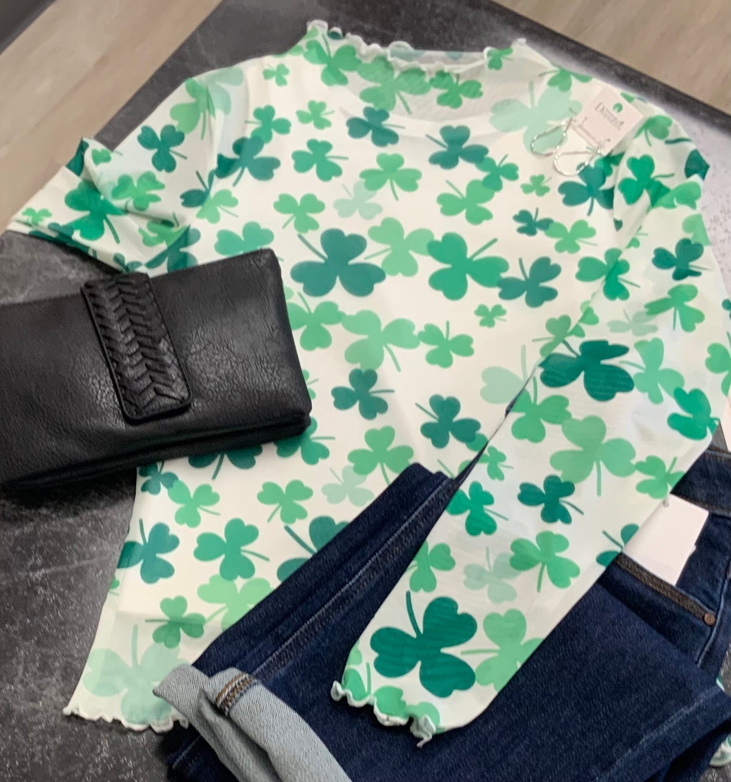 Shamrock Lettuce Trim Mesh GREEN