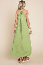 Load image into Gallery viewer, PS Pleated Front Neck Maxi AVOCADO
