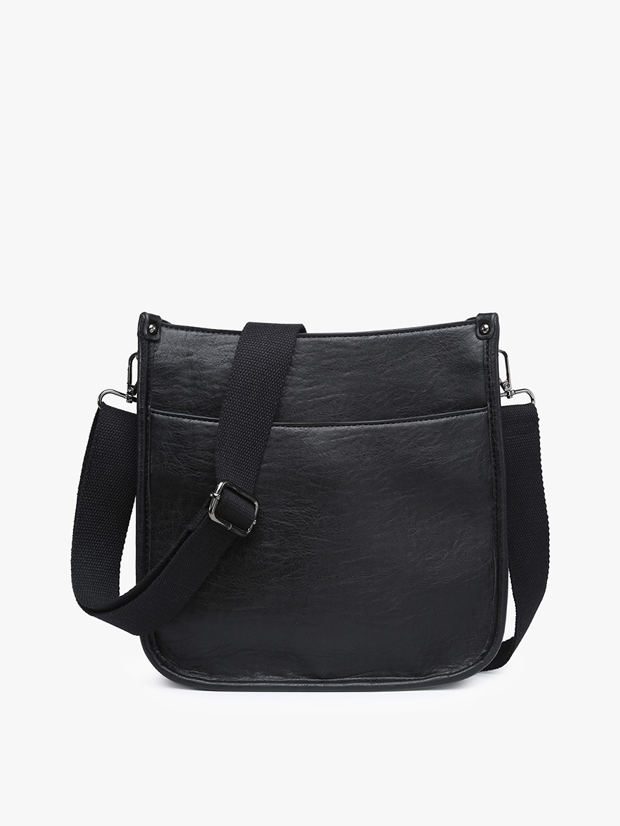 Posie Crossbody Bag – Removable Strap Black