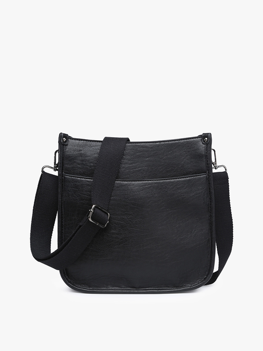 Posie Crossbody Bag – Removable Strap Black