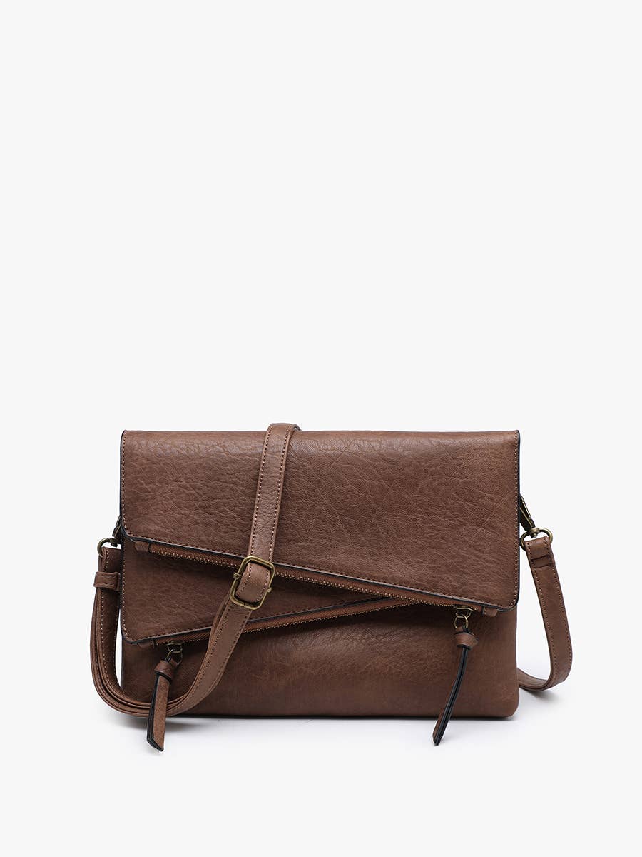 Maya Multi-Compartment Crossbody Cherry