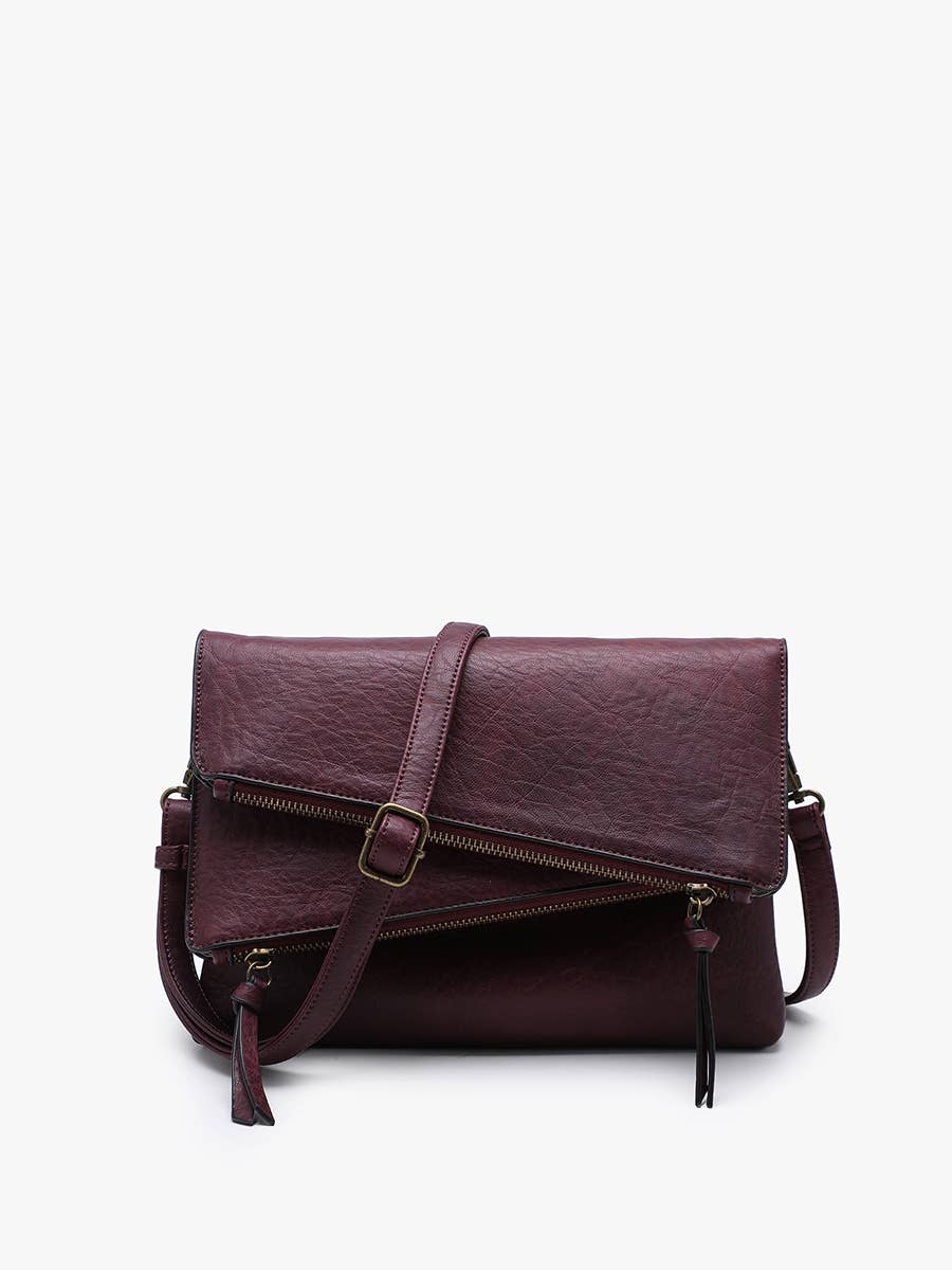 Maya Multi-Compartment Crossbody Cherry