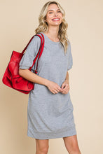 Load image into Gallery viewer, PS Crew Neck Dress GREY
