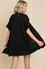 Load image into Gallery viewer, Merrow Edge Oversize Duster BLACK
