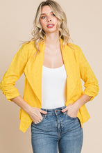 Load image into Gallery viewer, Single Lapel Fitted Jacket LEMONADE
