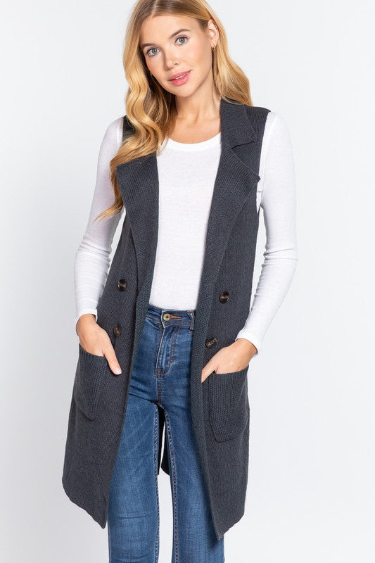 Sleeveless Sweater Vest AEGEAN