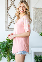Load image into Gallery viewer, PS Betsy Floral Raglan BLUSH
