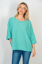 Load image into Gallery viewer, Abby Sweater SEAFOAM
