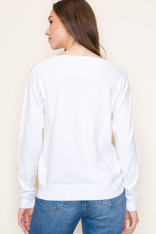 Quinn Super Soft Pullover Sweater IVORY