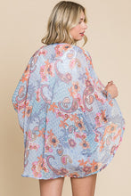 Load image into Gallery viewer, Isla Paisley Print Cardigan BLUE
