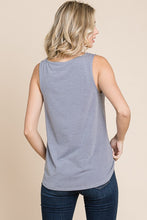 Load image into Gallery viewer, Animal Print Velvet Tank SILVER
