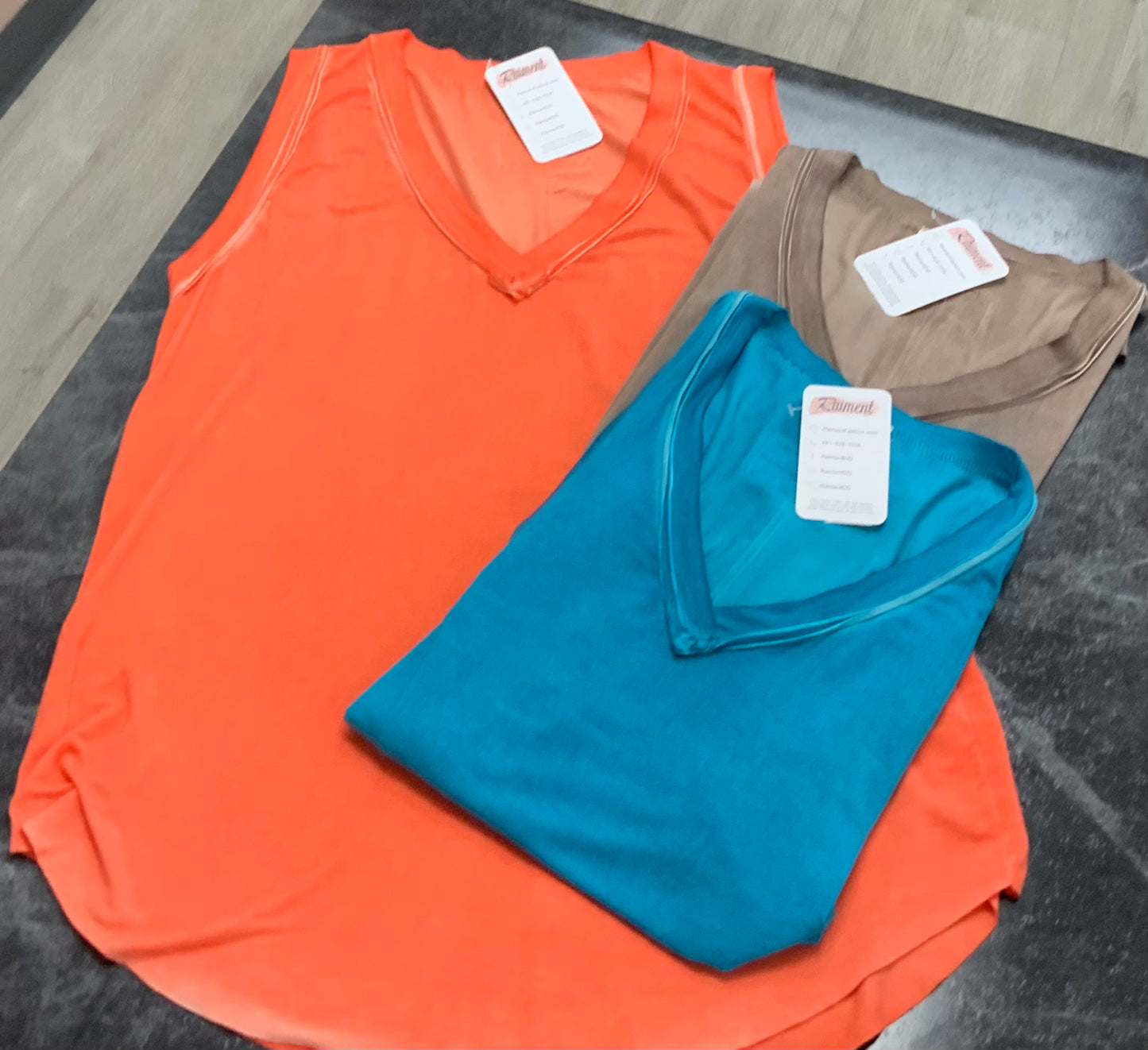 The Grab & Go Tank TURQUOISE