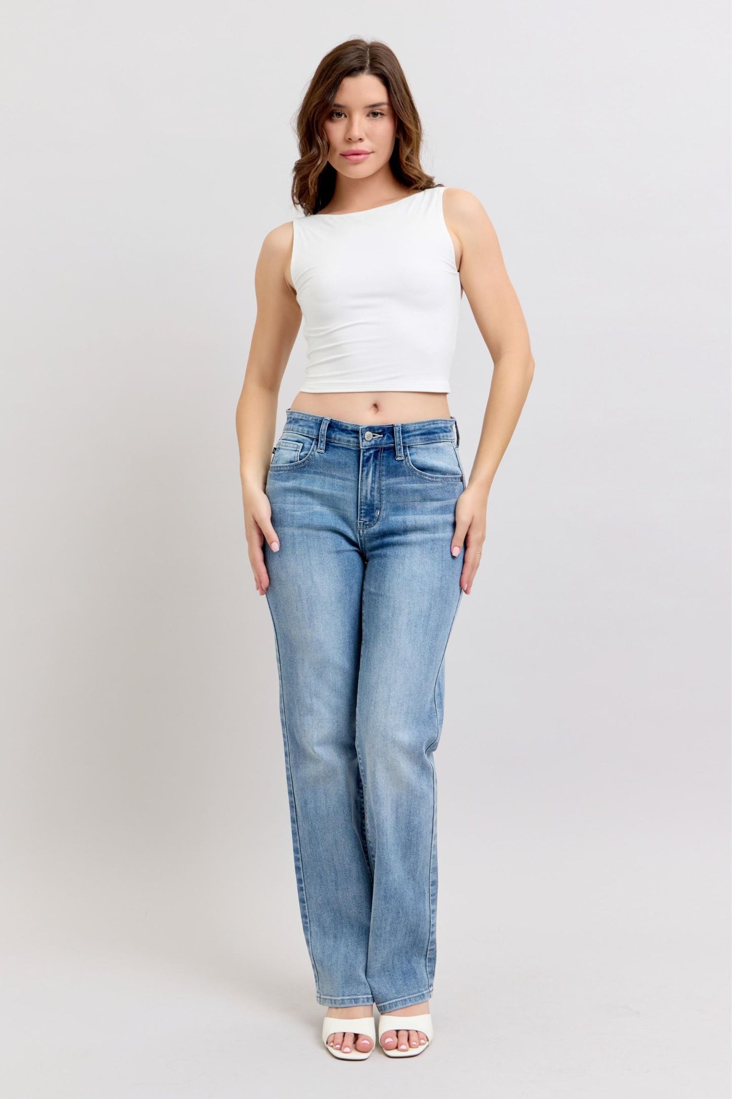 Judy Blue HR 90's Dad Jeans 32"