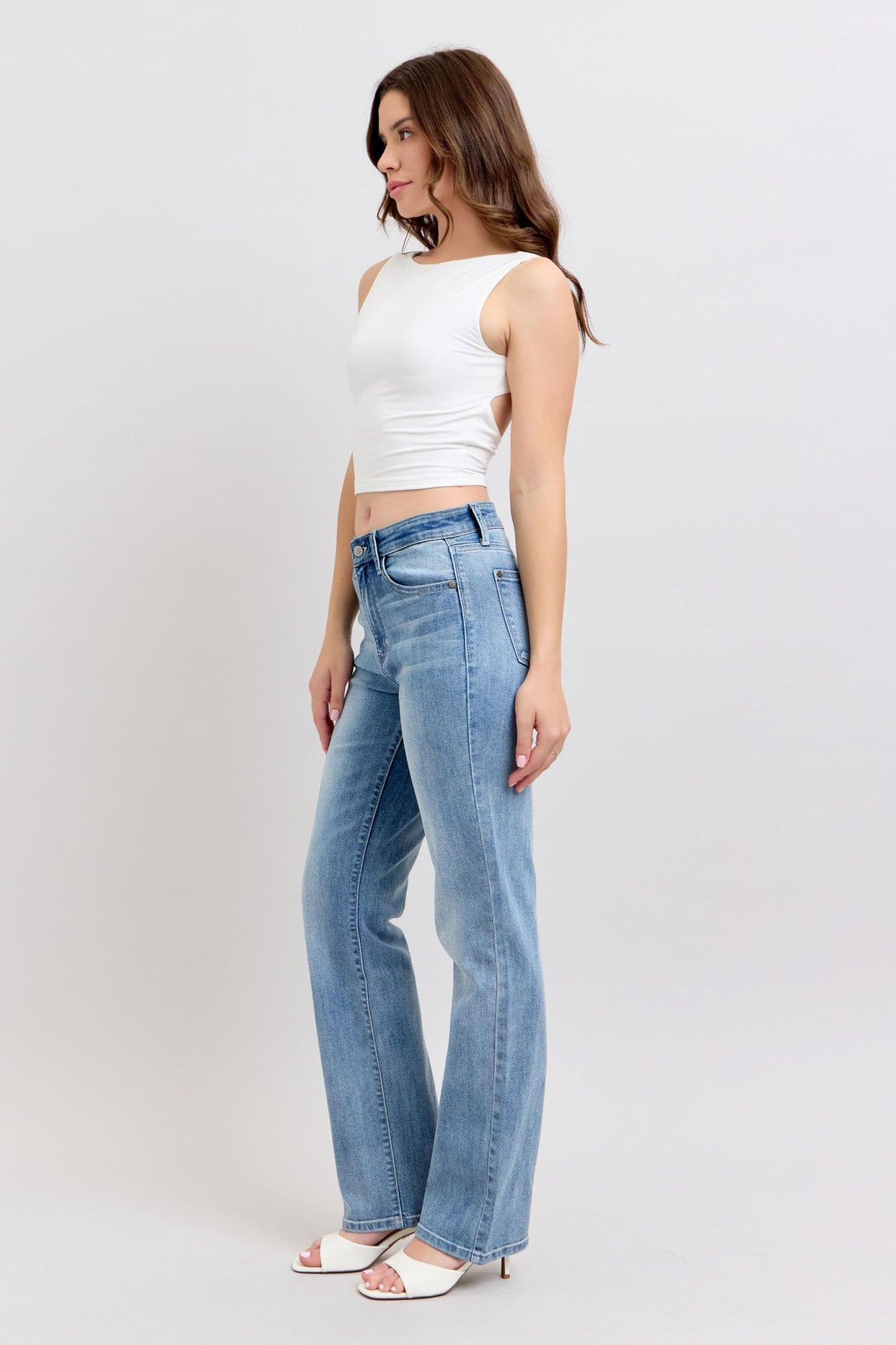 Judy Blue HR 90's Dad Jeans 32"