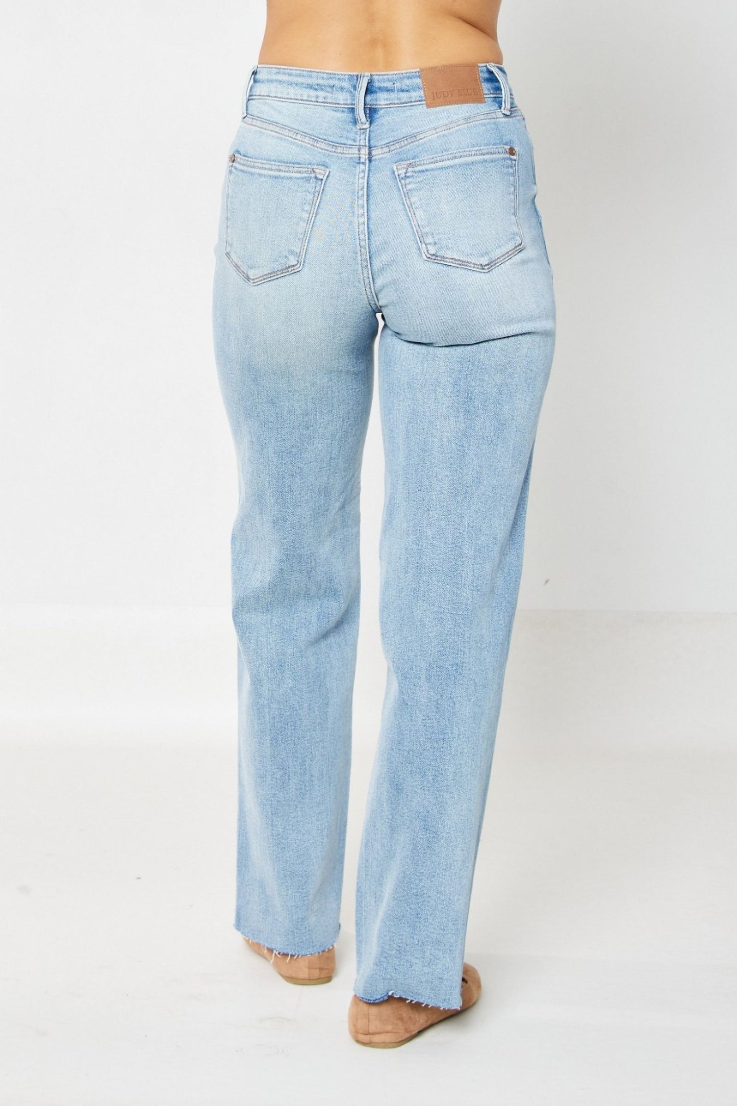 JUDY BLUE HR Pastel Fray Rigid 32"