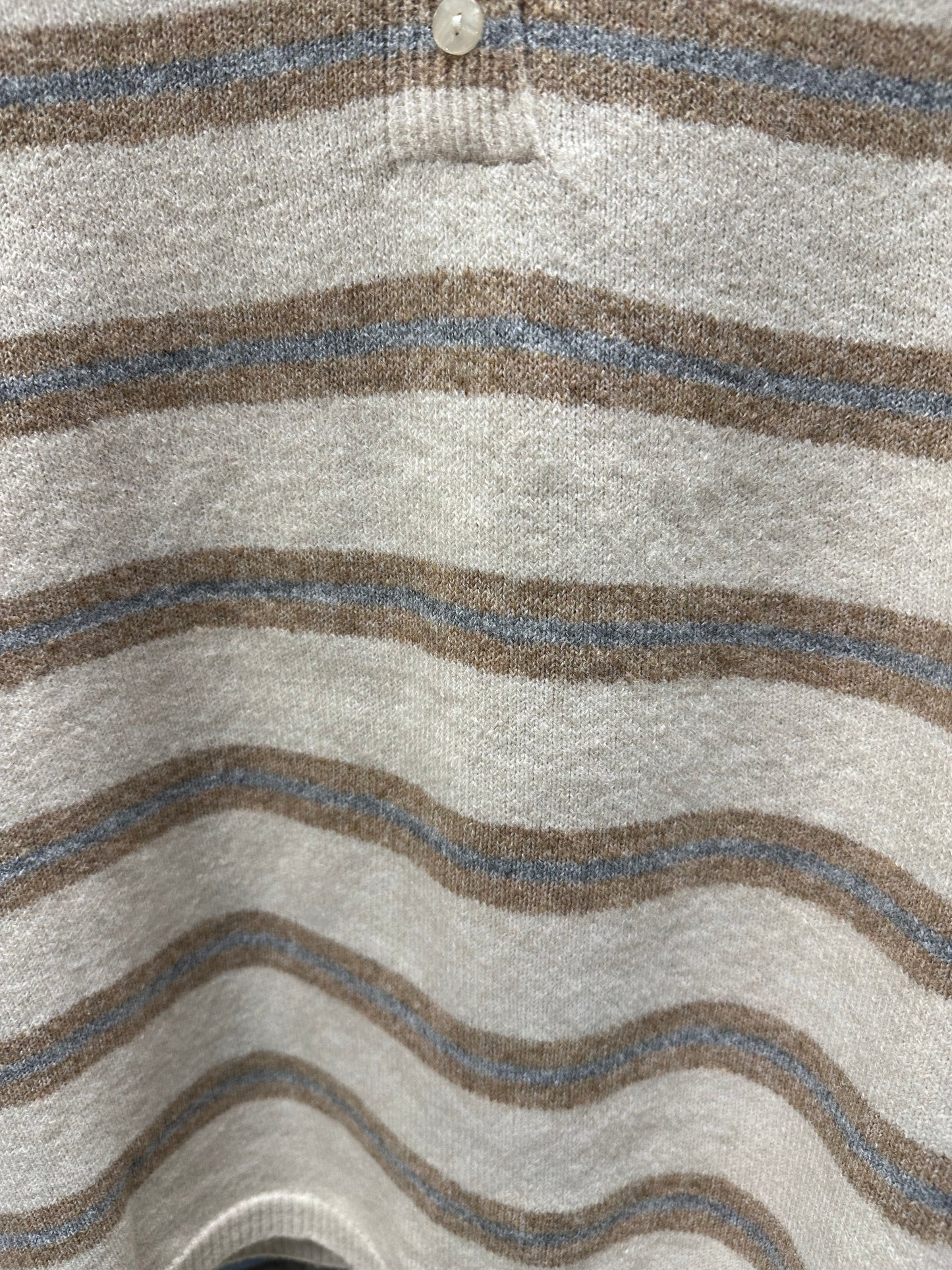 Softly Striped Button Up OATMEAL