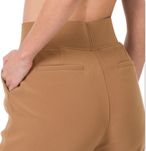 Load image into Gallery viewer, Classy Pull On Dress Pants CAMEL
