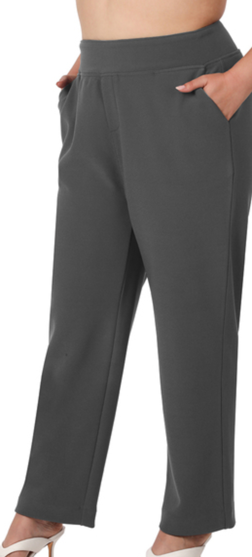 PS Stretch Pull-On Dress Pants ASH GRAY