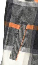 Load image into Gallery viewer, Oversized Plaid Fleece Shacket CHARCOAL
