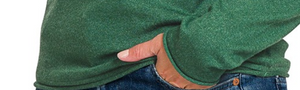 Viscose Round Neck Sweater DK GREEN