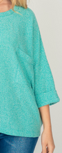 Load image into Gallery viewer, Abby Sweater SEAFOAM
