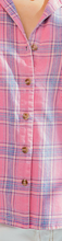 Load image into Gallery viewer, Mineral Washed Plaid PINK
