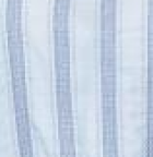 Ruffle Cap Sleeve Stripe BLUE