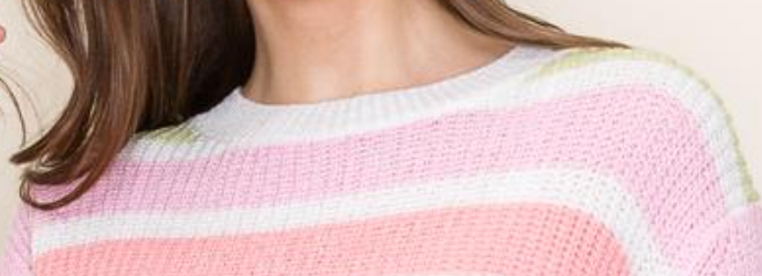 Color Block Sweater MULTI