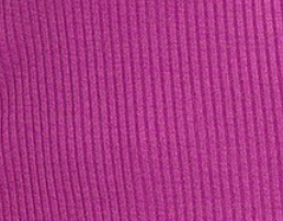 Soft Ribbed Fitted Crew Tank PLUM