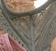 Lace Racerback Bralette GRAY