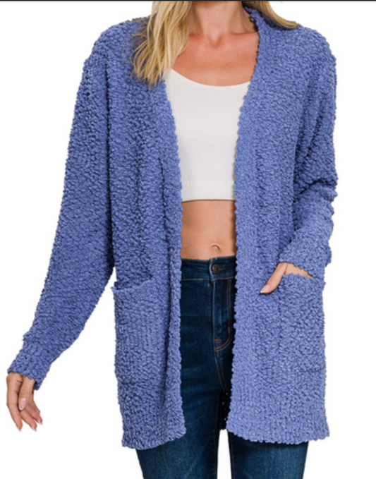 Popcorn Sweater Cardi MARLIN