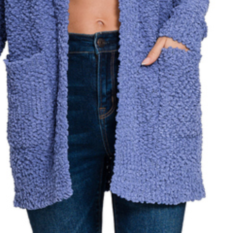 Popcorn Sweater Cardi MARLIN