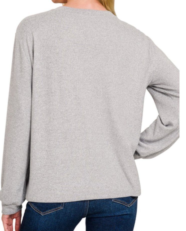 Melange Hacci Sweater GRAY