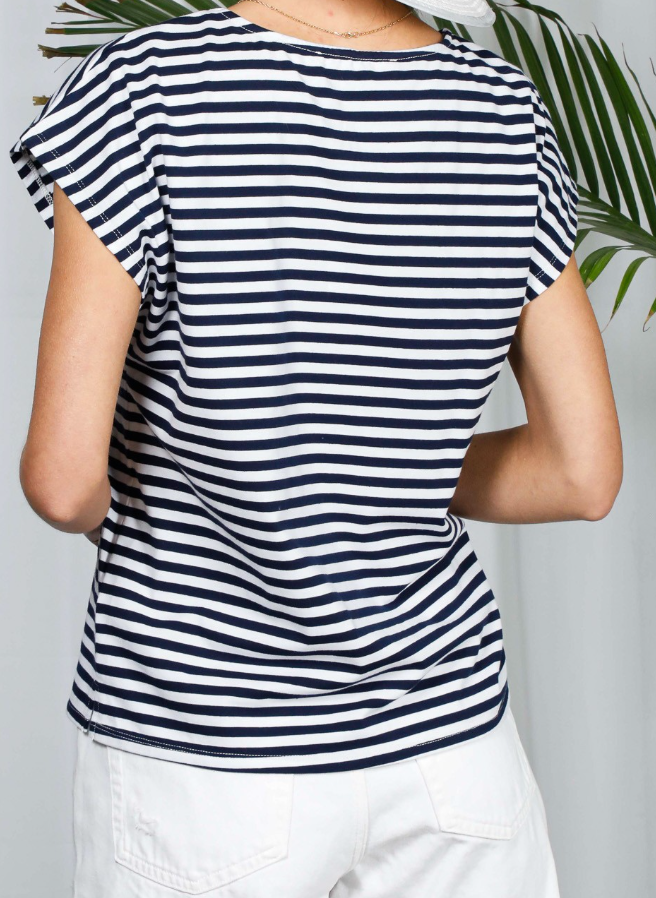Nautical Trim Detail Stripe NAVY