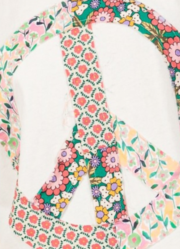 Peace Applique CREAM