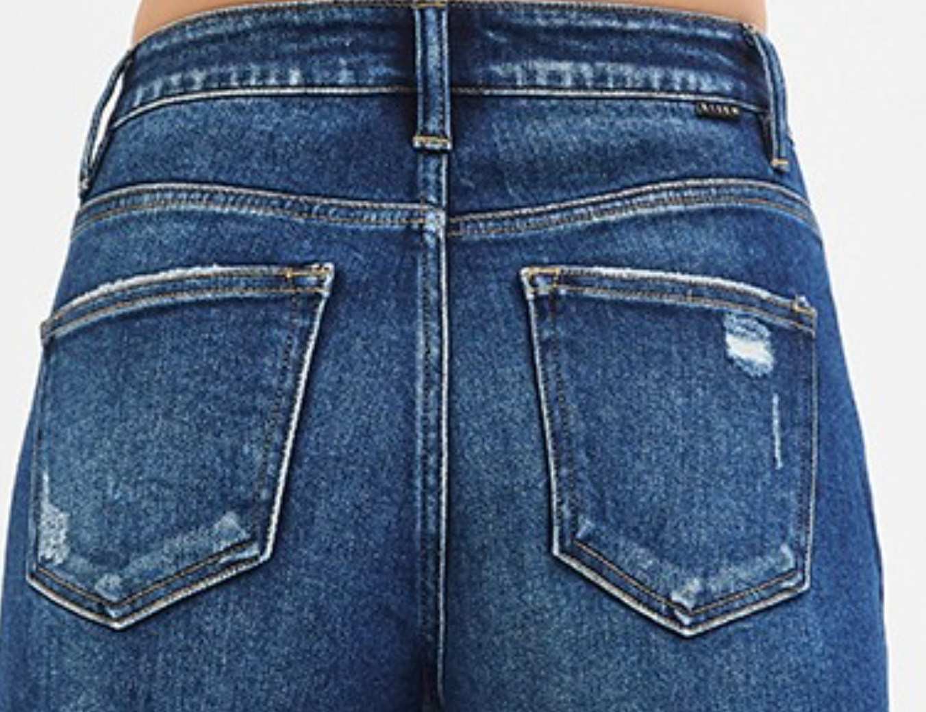 RISEN HR Distressed Shorts 5"