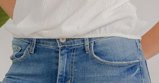 Flutter Bubble Hem IVORY