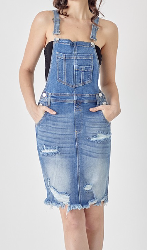 RISEN Distressed Skirt~All