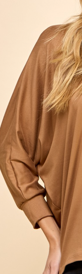 3/4 Luxe Dolman CAMEL