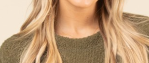 Oversized Textured Knit OLIVE